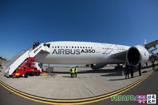 媒體揭秘空中客車公司最新A350豪華客機