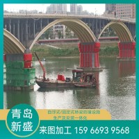 固定掛壁式橋梁防撞設(shè)施 河道橋柱防船只撞擊安全防護(hù)圍欄