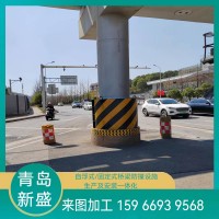 青島新盛路墩隔離墩防車(chē)撞醒目提示保護(hù)裝置