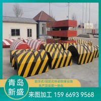 新盛出品 公路防撞設施 道路防刮擦設備柔性恢復耗能